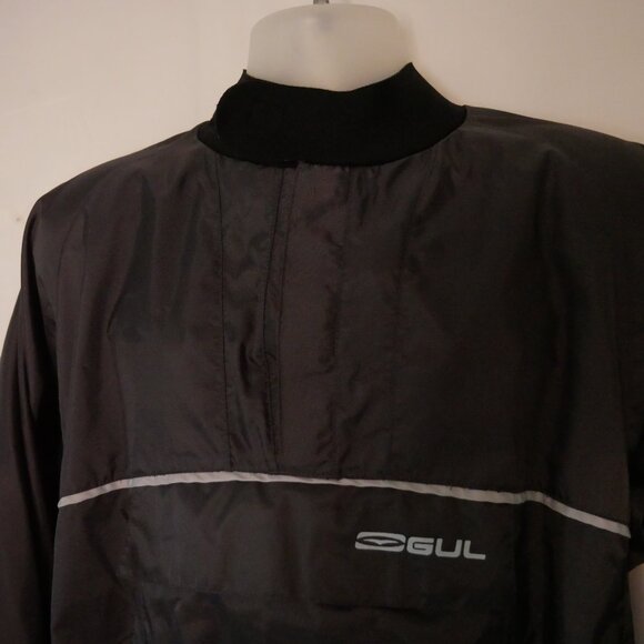 GUL Mens Black/Gray Spray Top V- Neck Size Small - Picture 5 of 8